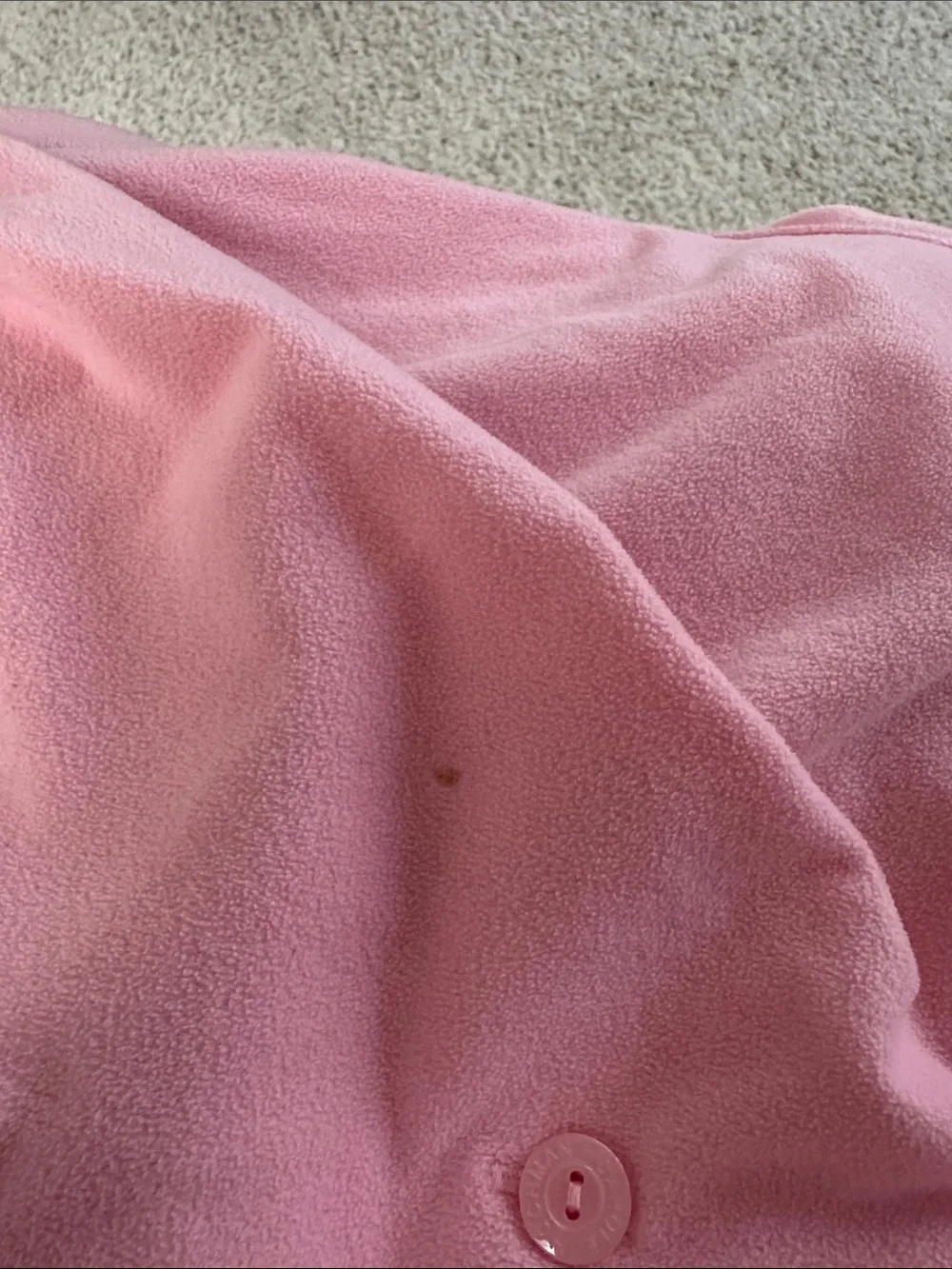 Midnight by Carole Hochman Pink Button-Front Sleep Shirt Robe